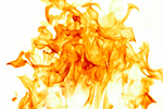 a thumbnail image of flames on a white background