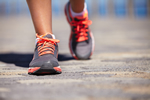 a thumbnail image of some feet walking on the ground