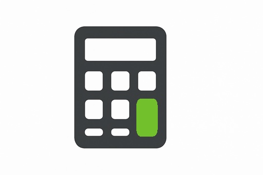 An icon image of a calculator.